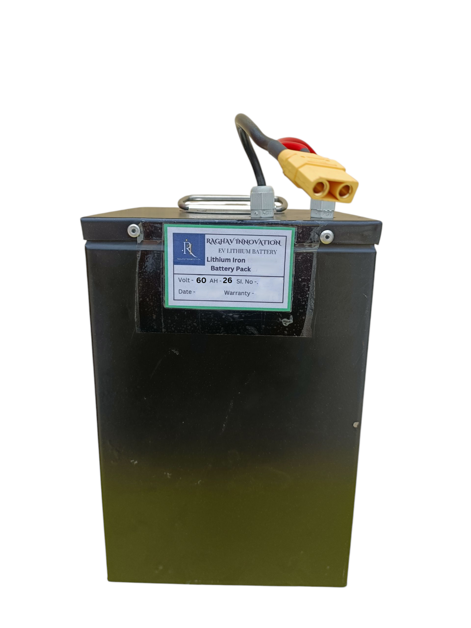 60volt 26AH Lithium Iron (NMC) Battery pack