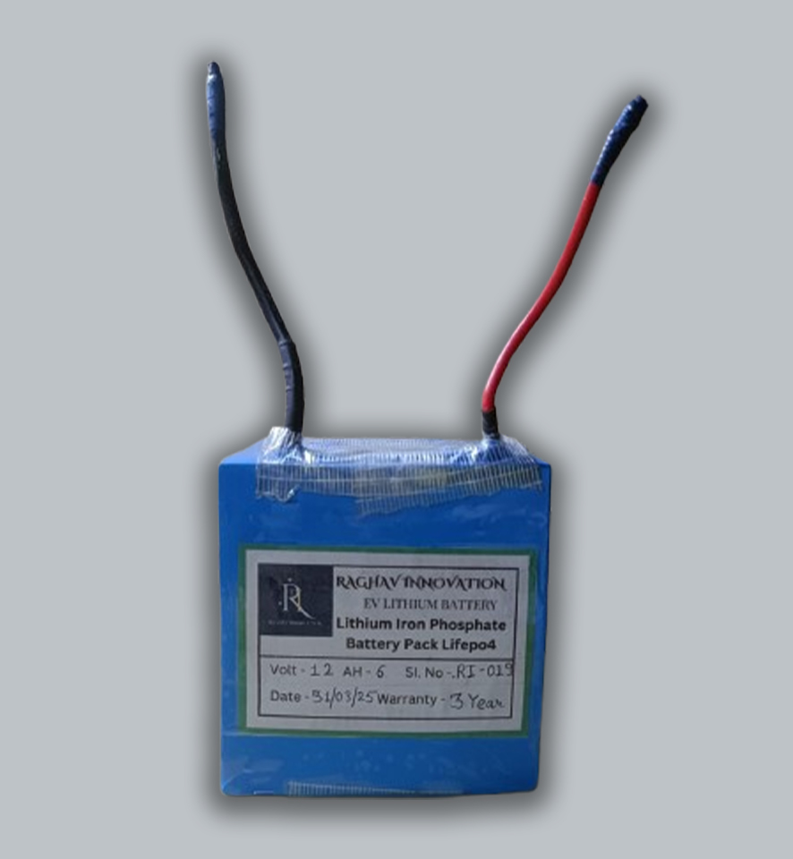 12volt 6ah Lithium Iron Phosphate Battery pack